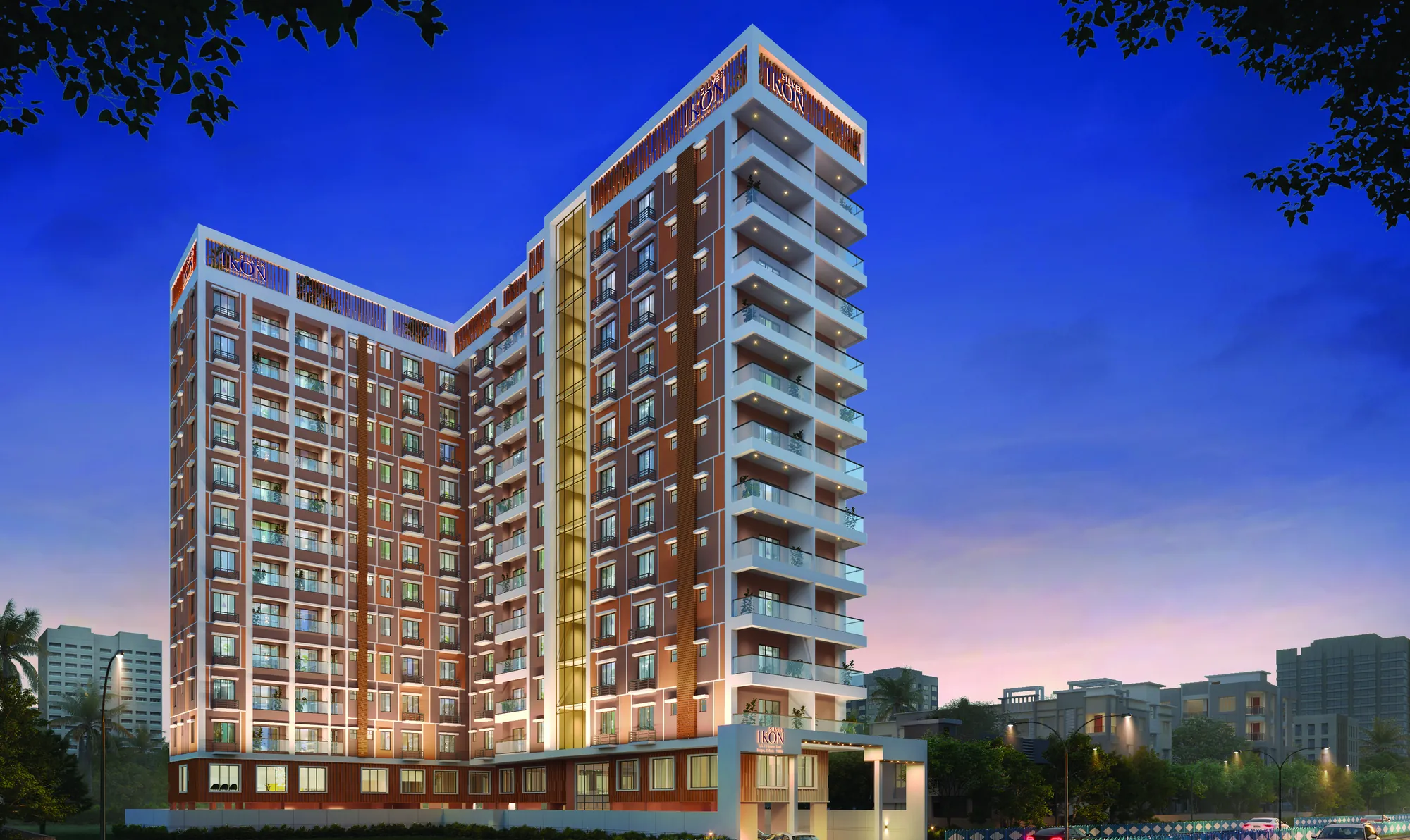 Silver Ikon tower elevation