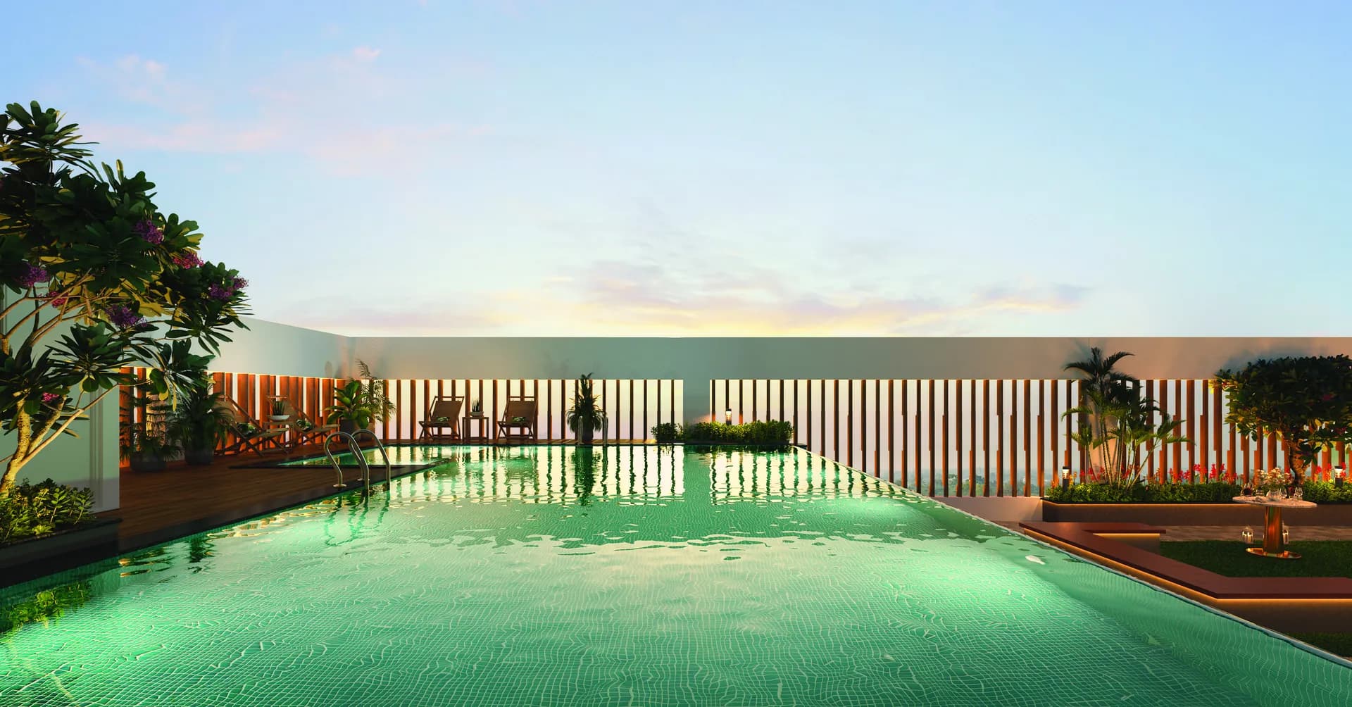 Rooftop Infinity Pool